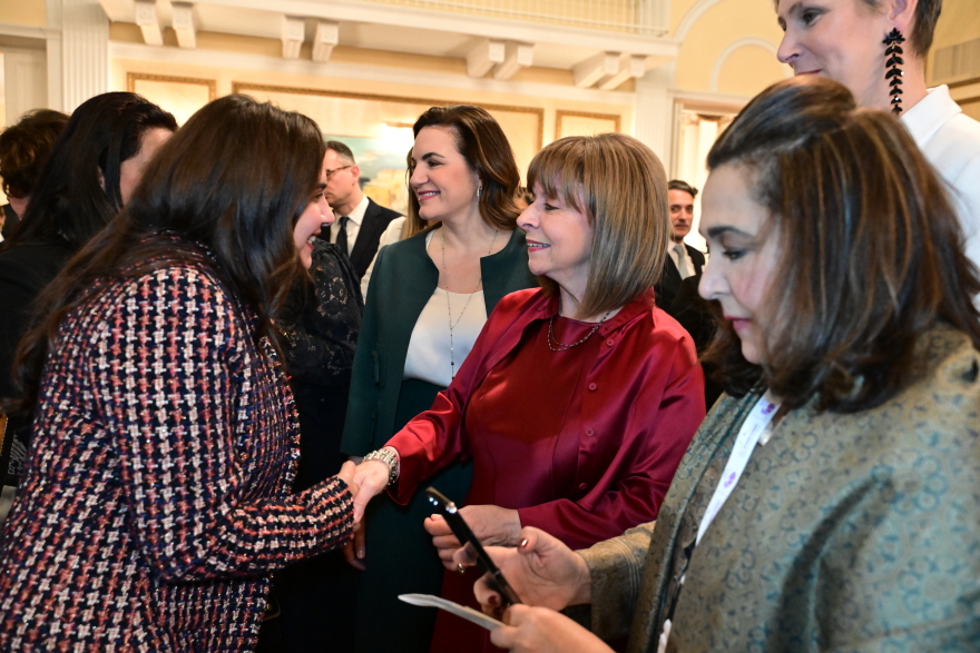 Women Political Leaders: Γυναίκες πολιτικοί από όλο τον κόσμο στο Προεδρικό Μέγαρο 