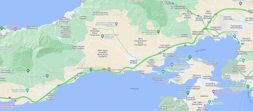 Ομαλοποιήθηκε η κίνηση στις εθνικές οδούς