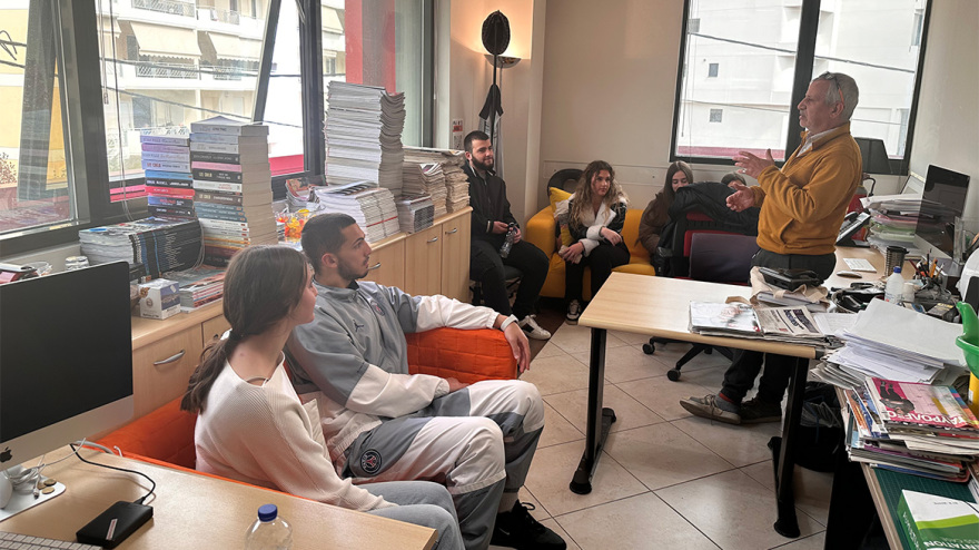 To 4o Λύκειο Αχαρνών έφτιαξε το δικό του «Πρώτο Θέμα»