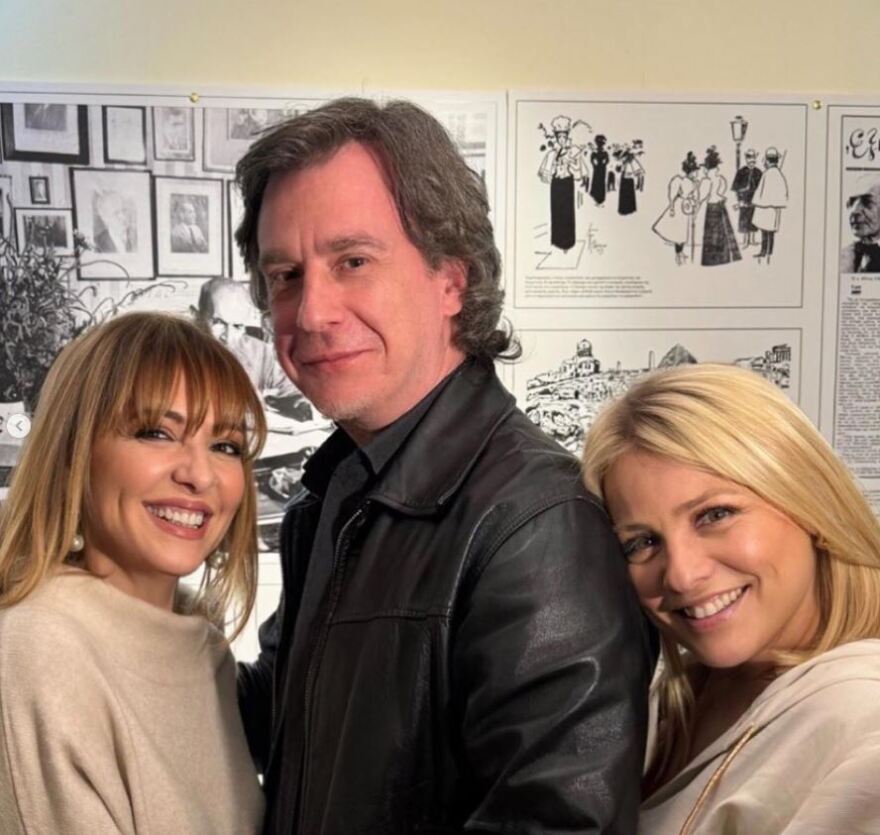 Ηρώ Λούπη: Με Σταύρου και Τουμασάτου αναβιώνουν τη «Βέρα στο Δεξί» σε μια φωτογραφία