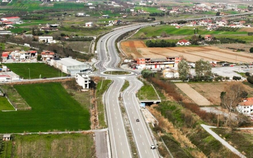 Παραδόθηκε στην κυκλοφορία η Περιφερειακή Κατερίνης 