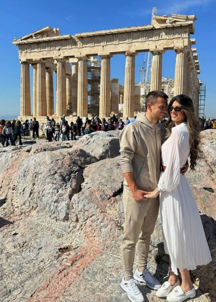 Μαξίμοβιτς: Λατρεύει την Ελλάδα η κούκλα σύζυγος του νέου σταρ του ΠΑΟ - «Μείναμε άφωνοι με την Ακρόπολη» - Φωτογραφίες 