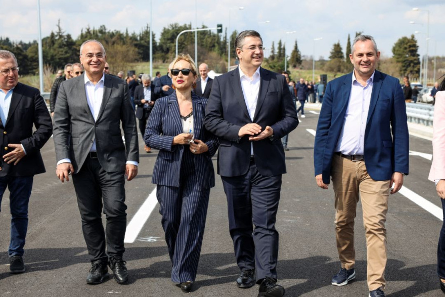 Παραδόθηκε στην κυκλοφορία η Περιφερειακή Κατερίνης 