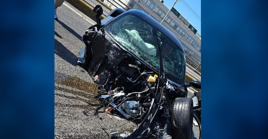 Τροχαίο στον Κηφισό: Maserati MC20 εμφανίζεται κομμένη στη μέση - Δείτε φωτογραφία