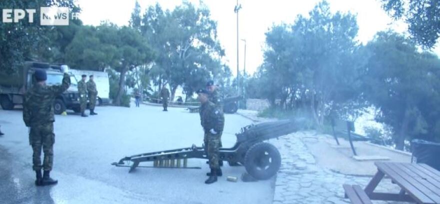 25η Μαρτίου: 21 κανονιοβολισμοί από τον Λυκαβηττό για την εθνική επέτειο