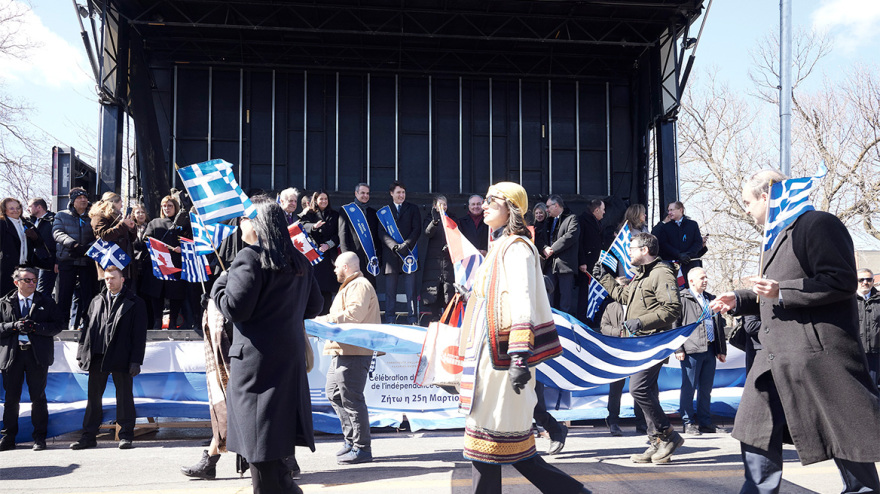 25η Μαρτίου: Μητσοτάκης και Τριντό στην μεγάλη παρέλαση στο Μόντρεαλ - Δείτε φωτογραφίες και βίντεο