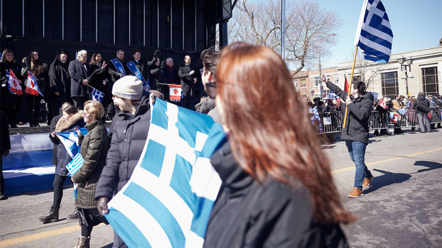 25η Μαρτίου: Μητσοτάκης και Τριντό στην μεγάλη παρέλαση στο Μόντρεαλ - Δείτε φωτογραφίες και βίντεο