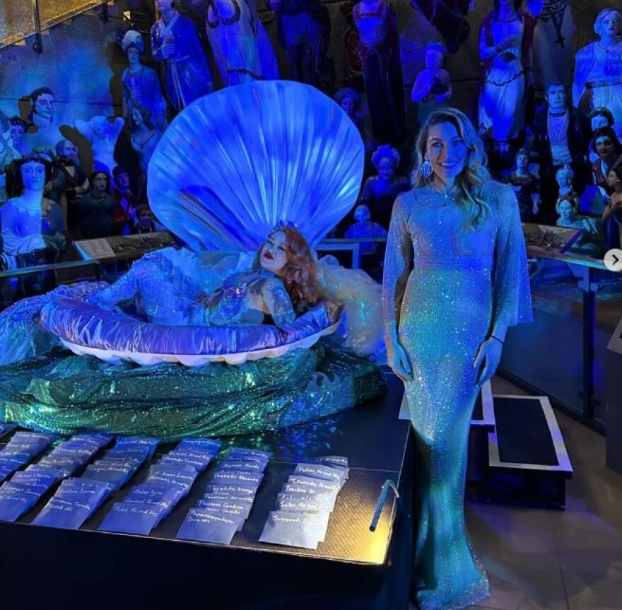 Μαριέττα Χρουσαλά: Ποζάρει σαν μια άλλη γοργόνα μέσα σε κοχύλι