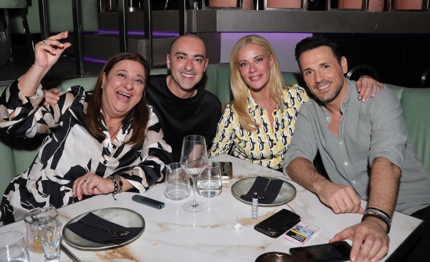 Μιχάλης Χατζηγιάννης - Ζέτα Μακρυπούλια: Φωτογραφίες από την τελευταία τους κοινή έξοδο