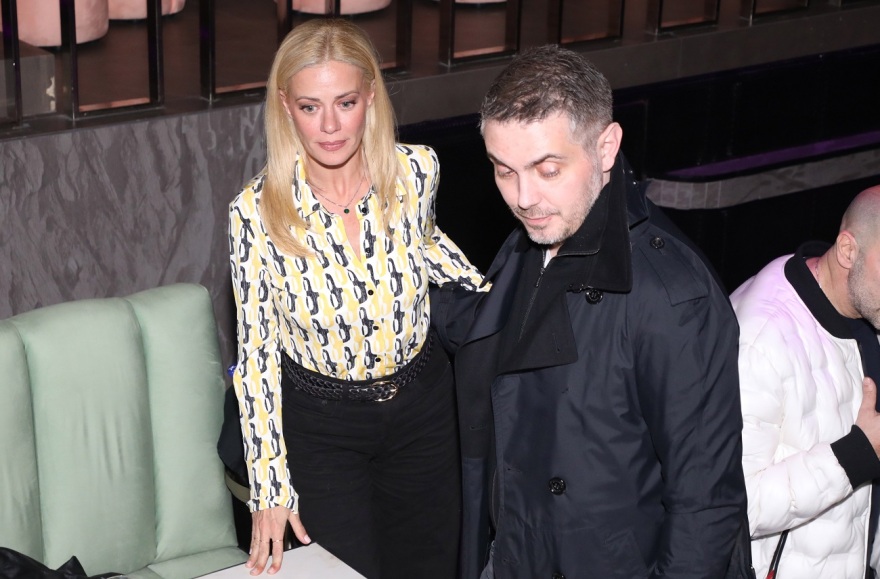 Μιχάλης Χατζηγιάννης - Ζέτα Μακρυπούλια: Φωτογραφίες από την τελευταία τους κοινή έξοδο