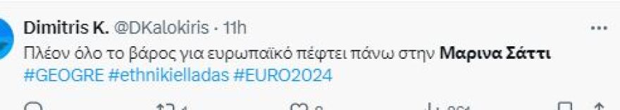 Ελλάδα - Γεωργία: Το Twitter ζητά τη ρεβάνς με τη Γεωργία από τη Σάττι - «Δεν πειράζει, θα ρεφάρουμε με τη Μαρίνα»