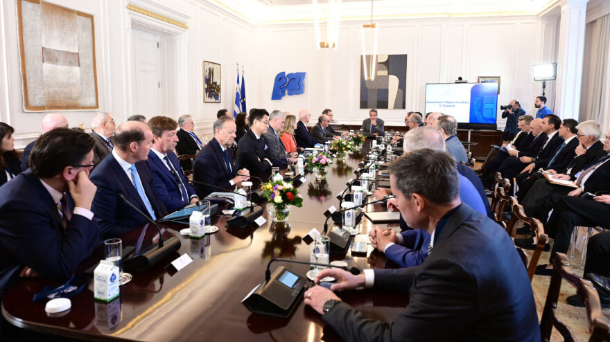 Μητσοτάκης στην ελίτ της φαρμακοβιομηχανίας: Η Ελλάδα θα στηρίξει την καινοτομία - Μπουρλά: Γι' αυτό επιλέξαμε τη χώρα σας