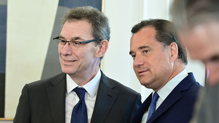 Μητσοτάκης στην ελίτ της φαρμακοβιομηχανίας: Η Ελλάδα θα στηρίξει την καινοτομία - Μπουρλά: Γι' αυτό επιλέξαμε τη χώρα σας