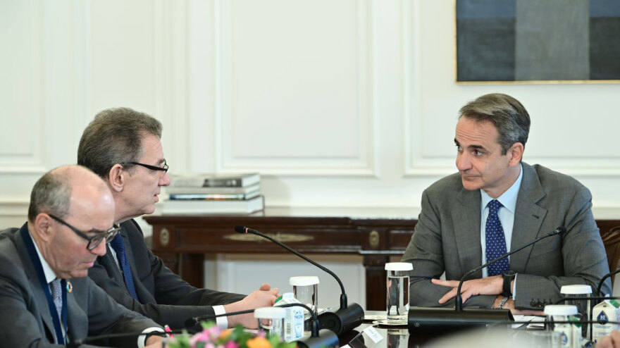 Μητσοτάκης στην ελίτ της φαρμακοβιομηχανίας: Η Ελλάδα θα στηρίξει την καινοτομία - Μπουρλά: Γι' αυτό επιλέξαμε τη χώρα σας