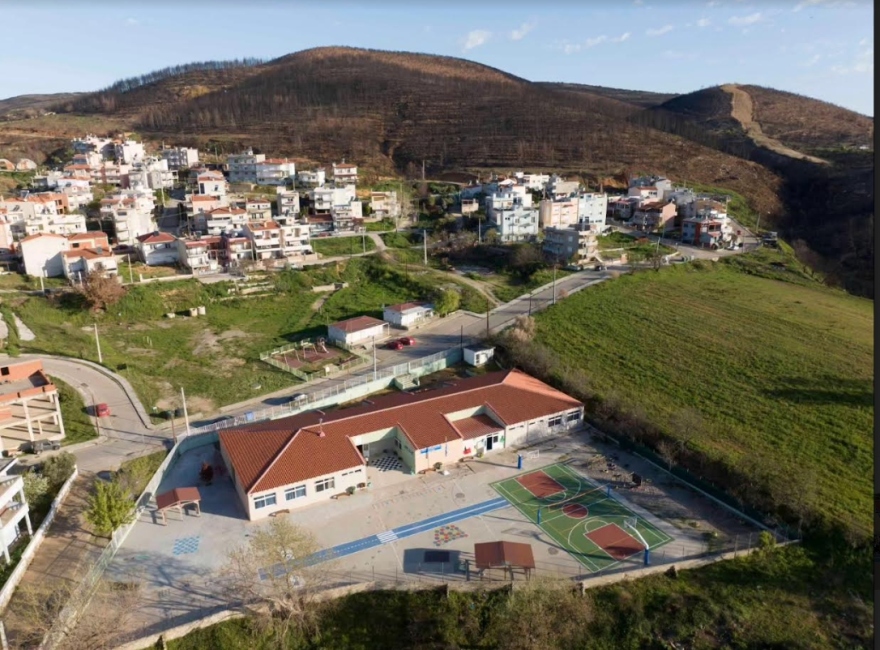 Μαζί για το Παιδί: Παρέδωσε σύγχρονους χώρους στο Δημοτικό Σχολείο Παλαγίας μετά τις ζημιές από τις πυρκαγιές στον Έβρο