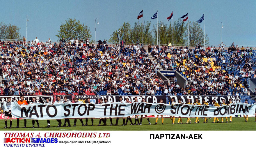 ΑΕΚ: Η μέρα που νίκησε τον πόλεμο με το ταξίδι ειρήνης στο Βελιγράδι