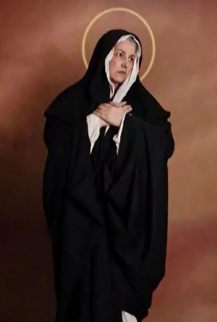 Τζώνυ Θεοδωρίδης - Φωτεινή Τσακίρη: Φωτογραφήθηκαν σαν Ιησούς και Παναγία