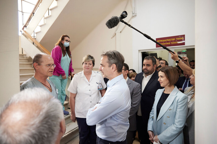 Μητσοτάκης: Στο νοσοκομείο «Άγιος Παύλος» της Θεσσαλονίκης ο πρωθυπουργός - «Το ΕΣΥ αλλάζει»