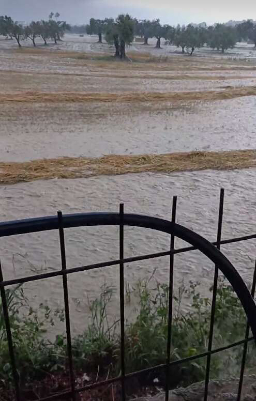 Χειμώνιασε ξαφνικά στην Κύπρο με βροχές και χαλάζι