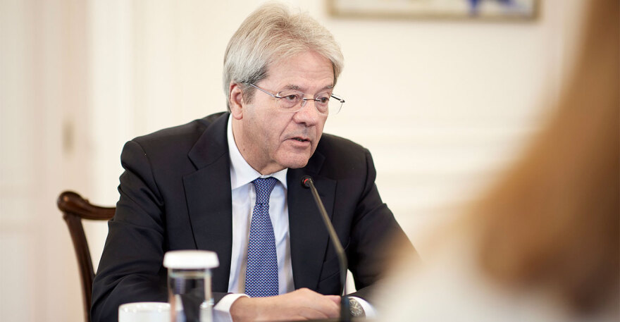 Εύσημα Τζεντιλόνι για την ελληνική οικονομία - Μητσοτάκης: Συνεχίζουμε τις μεταρρυθμίσεις με μεγάλη ταχύτητα