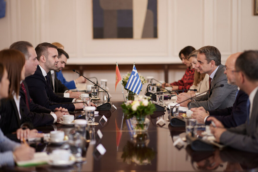 Μητσοτάκης: Συναντήθηκε με τον πρωθυπουργό του Μαυροβουνίου - Στο επίκεντρο το ενταξιακό στην ΕΕ