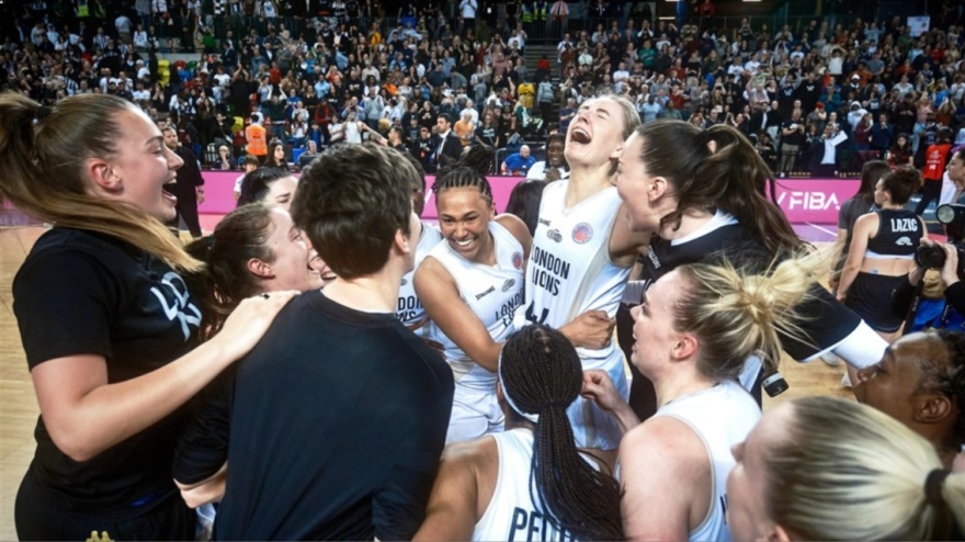 EuroCup Γυναικών: Έγραψαν Ιστορία οι Λόντον Λάιονς και η Στέλλα Καλτσίδου - Δείτε βίντεο