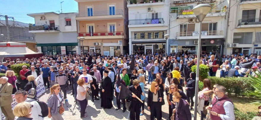 Πρωτοδικείο Μεσολογγίου: Χιλιάδες κάτοικοι στη διαμαρτυρία – Προγραμματίζουν παράσταση στη Βουλή 