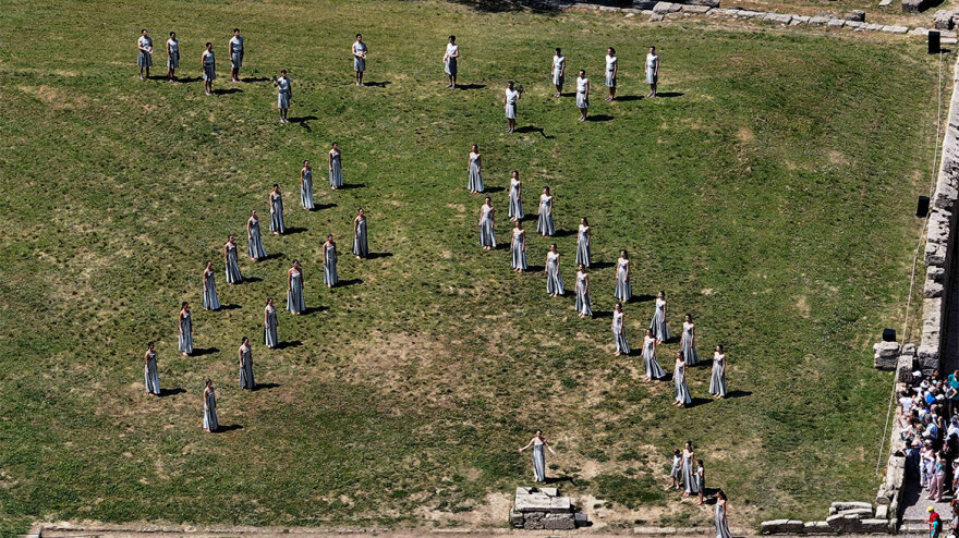 Σήμερα η Τελετή Αφής: Η Ολυμπιακή Φλόγα ανάβει στην Αρχαία Ολυμπία