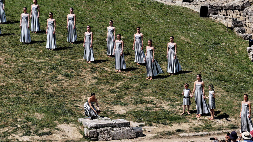 Σήμερα η Τελετή Αφής: Η Ολυμπιακή Φλόγα ανάβει στην Αρχαία Ολυμπία