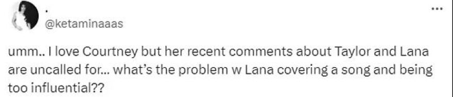 Κόρτνεϊ Λοβ: Αποκάλεσε την Τέιλορ Σουίφτ «ασήμαντη» - Εκνευρισμένοι οι φαν της τραγουδίστριας