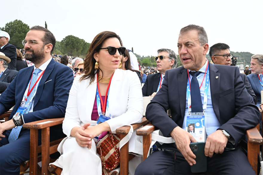 Ξεκίνησε το ταξίδι της Ολυμπιακής Φλόγας μετά την τελετή Αφής, δείτε βίντεο