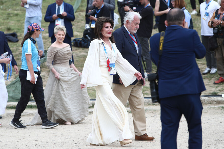 Ξεκίνησε το ταξίδι της Ολυμπιακής Φλόγας μετά την τελετή Αφής, δείτε βίντεο