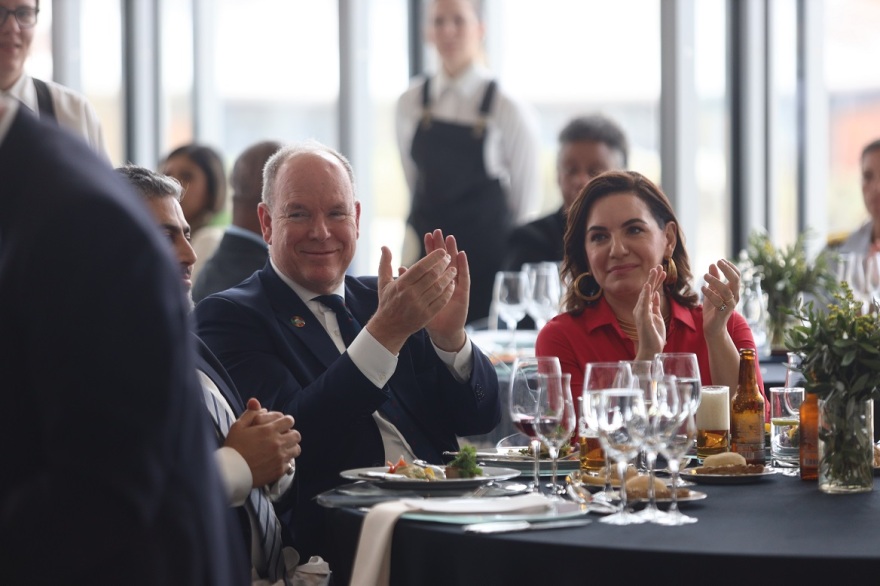 Στην Αθήνα ο πρίγκιπας Αλβέρτος του Μονακό - Δείτε φωτογραφίες