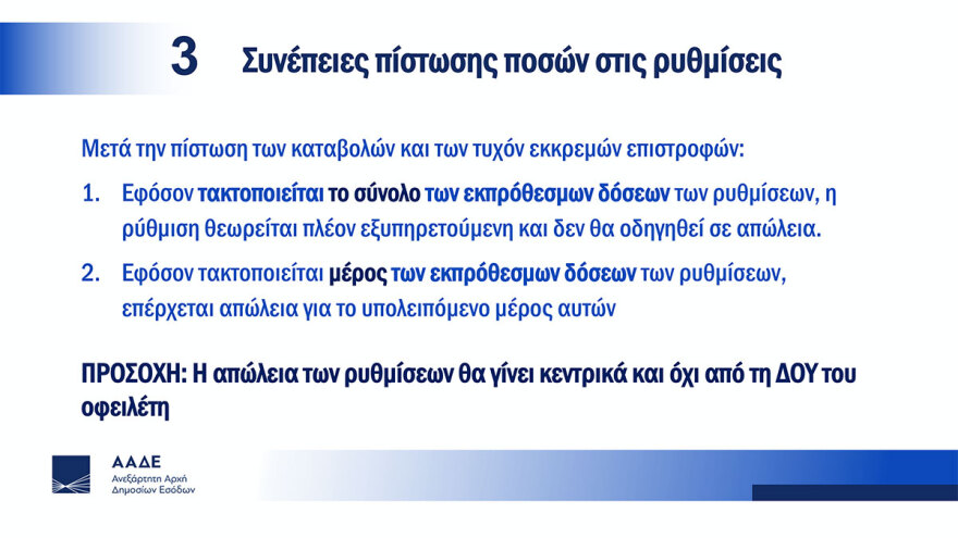 Ρυθμίσεις οφειλών: Ποιοι τελικά μπαίνουν ξανά σε 36, 100, 120 δόσεις - Eνημέρωση μέσω ειδικής εφαρμογής