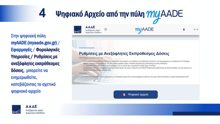 Ρυθμίσεις οφειλών: Ποιοι τελικά μπαίνουν ξανά σε 36, 100, 120 δόσεις - Eνημέρωση μέσω ειδικής εφαρμογής