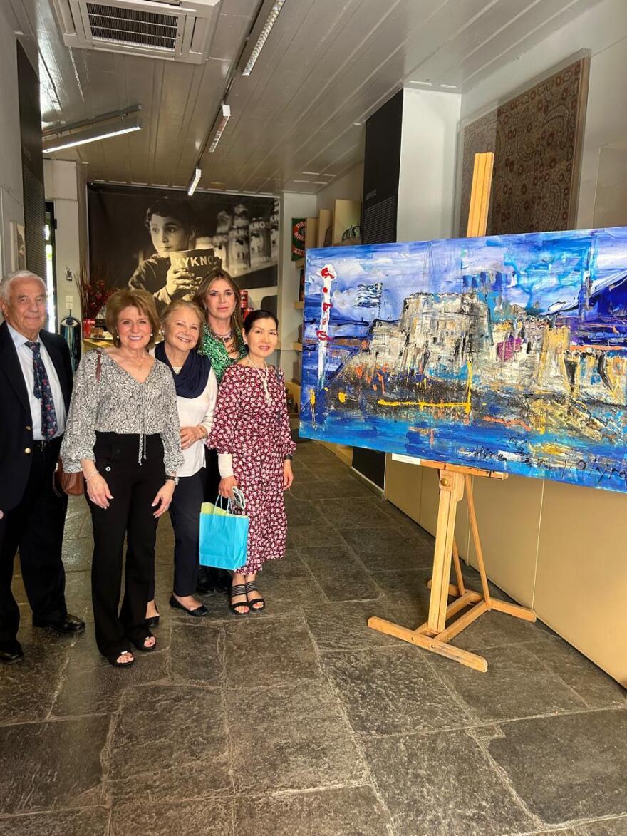 Μίνα Παπαθεοδώρου-Βαλυράκη: Βράβευση για την πολιτιστική συνεργασία της με τις ΗΠΑ