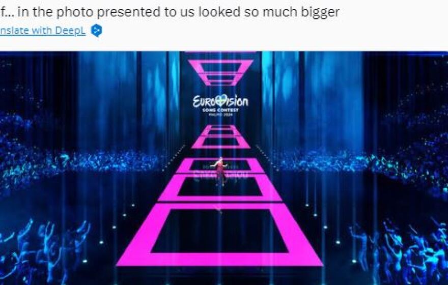 Eurovision: Δυσαρεστημένοι οι φαν με τη σκηνή του διαγωνισμού - Είναι πολύ μικρή, δεν θα χωρέσουν οι χορευτές, γράφουν