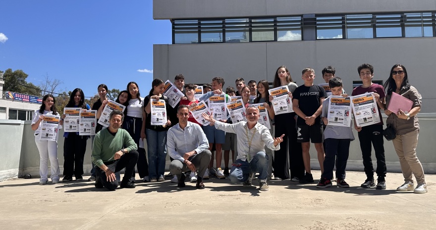 Το Γυμνάσιο Θρακομακεδόνων «τύπωσε» το δικό του Πρώτο Θέμα