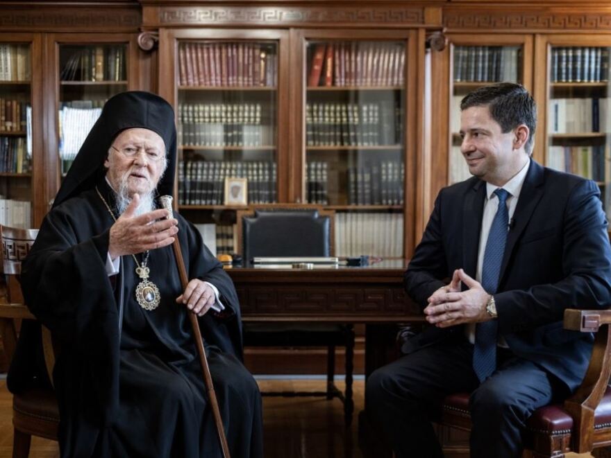 Οικουμενικός Πατριάρχης Βαρθολομαίος: Συναντήθηκε με τον πρύτανη ΕΚΠΑ