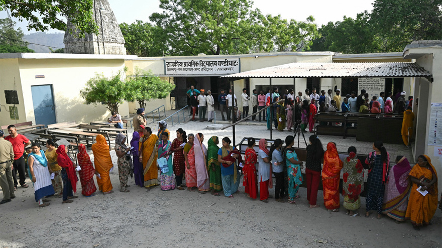 Εκλογές στην Ινδία: Στις κάλπες από σήμερα και μέχρι την 1η Ιουνίου 968 εκατομμύρια πολίτες της χώρας