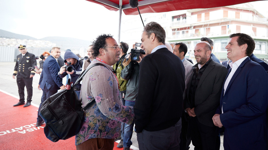 Μητσοτάκης από Μυτιλήνη: Είχαμε πει ότι θα κάνουμε την χώρα εργοτάξιο και τώρα τα έργα παραδίδονται