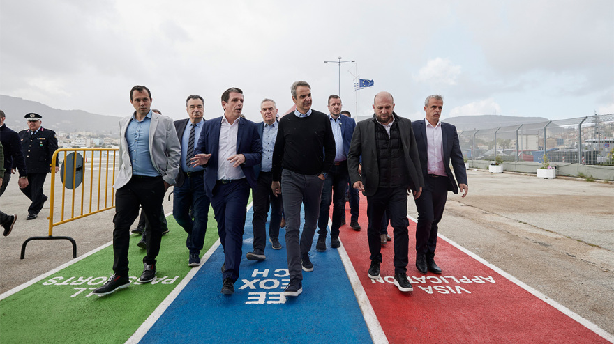 Μητσοτάκης από Μυτιλήνη: Είχαμε πει ότι θα κάνουμε την χώρα εργοτάξιο και τώρα τα έργα παραδίδονται