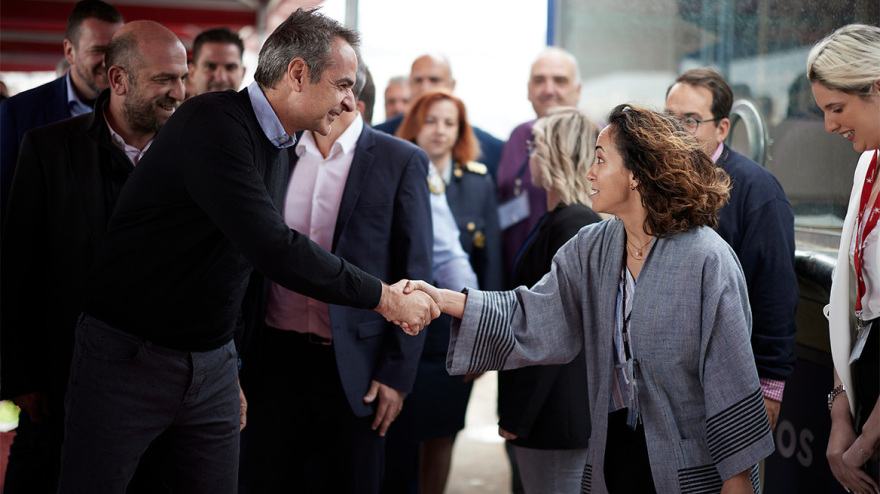 Μητσοτάκης από Μυτιλήνη: Είχαμε πει ότι θα κάνουμε την χώρα εργοτάξιο και τώρα τα έργα παραδίδονται