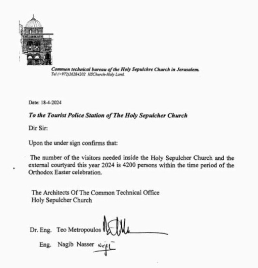 Ιεροσόλυμα – Το Πατριαρχείο ανακοίνωσε μέγιστο αριθμό προσκυνητών για την Ανάσταση