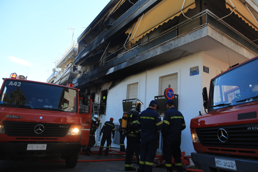 Ριζούπολη: Συνελήφθη άνδρας για τη φωτιά στο διαμέρισμα - Αυτός την έβαλε, λένε οι γείτονες