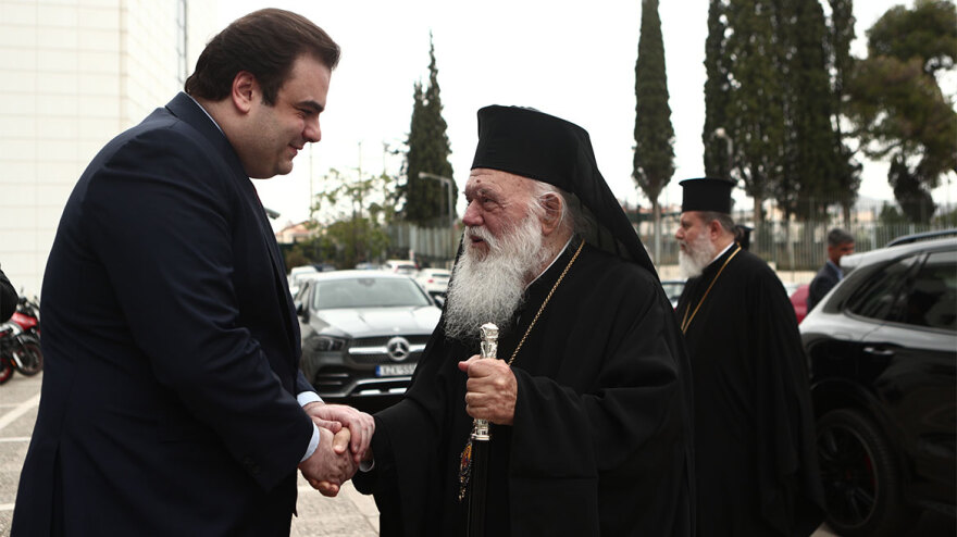 Ιερώνυμος σε Πιερρακάκη: Η συνεργασία είναι το καλύτερο φάρμακο για να αντιμετωπιστούν τα προβλήματα