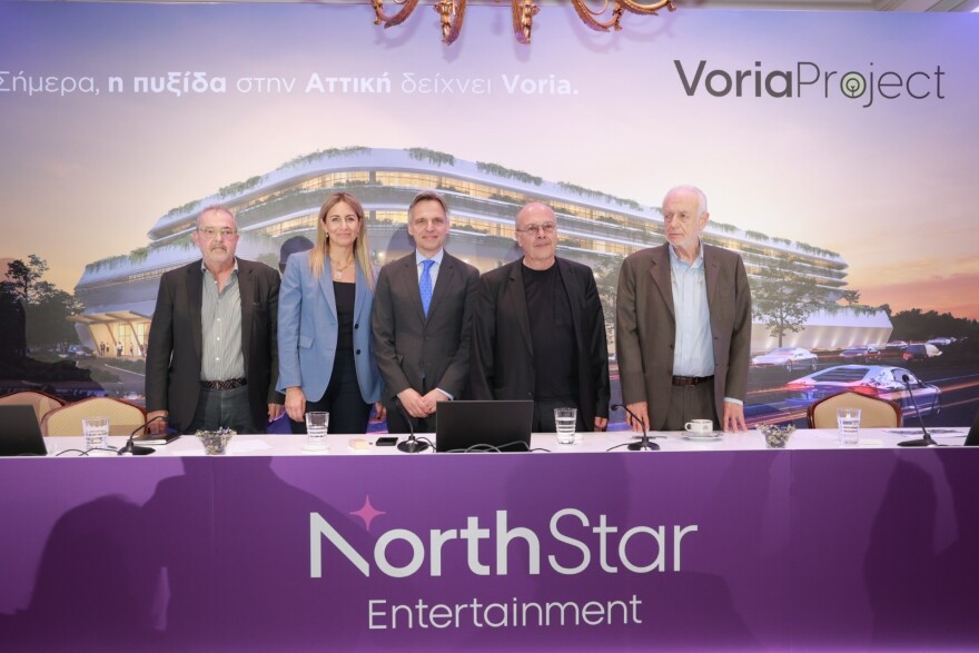 Η North Star Entertainment παρουσίασε τα σχέδια του Project VORIA – Επένδυση ύψους €250 εκατ.