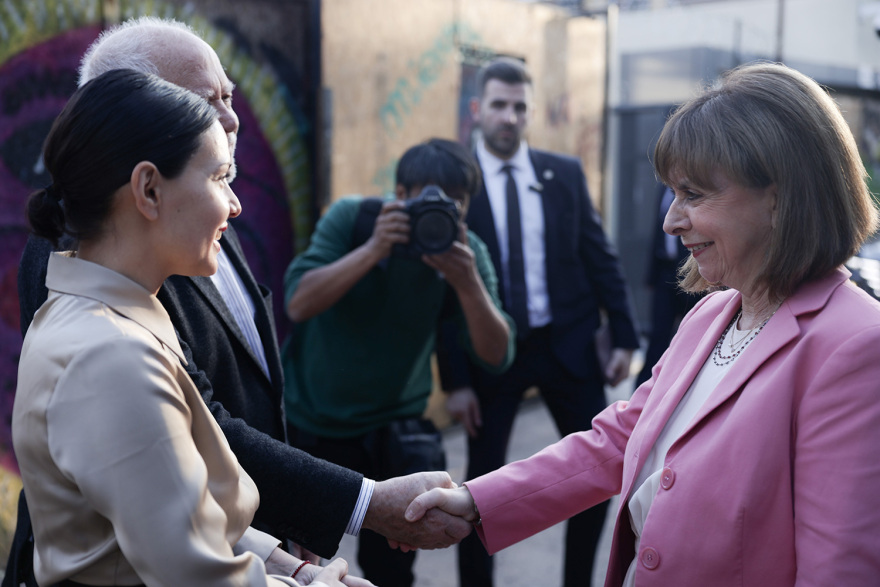 Επίσκεψη της Κατερίνας Σακελλαροπούλου στο Μουσείο La Chascona στη Χιλή