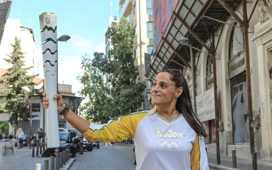 Βίκυ Κουβέλη: Αισθάνεσαι μια ιερότητα όταν συμμετέχεις στην λαμπαδηδοδρομία των Ολυμπιακών Αγώνων