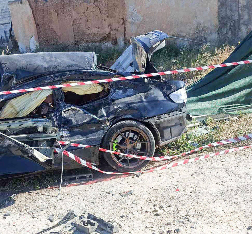 Ελευσίνα: Τροχαίο δυστύχημα με έναν 31χρονο νεκρό και έναν 25χρονο τραυματία
